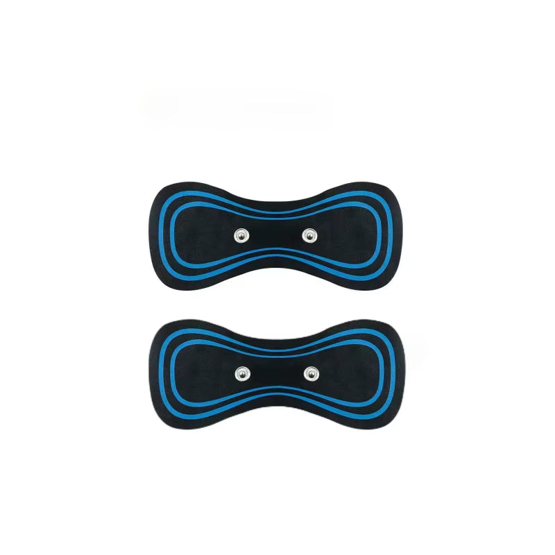 Neck Massage Gel Pad Electric EMS Mini Cervical Back Muscle Pain Relief Patch Stimulator Massageador Mat Gel Pad Replace Sticker
