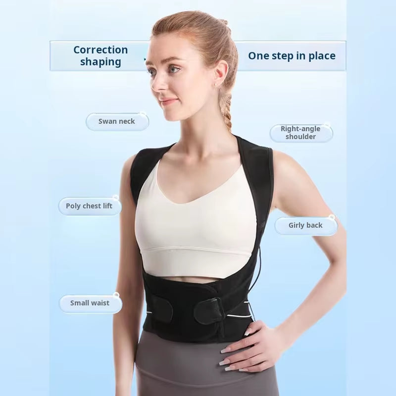 Shoulder and Back Posture Correction with Camel Straps, Adult Body Shape Correction, Male and Female Back Support