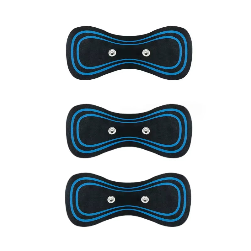 Neck Massage Gel Pad Electric EMS Mini Cervical Back Muscle Pain Relief Patch Stimulator Massageador Mat Gel Pad Replace Sticker