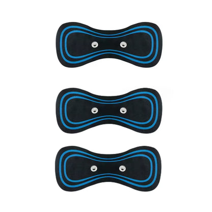 Neck Massage Gel Pad Electric EMS Mini Cervical Back Muscle Pain Relief Patch Stimulator Massageador Mat Gel Pad Replace Sticker