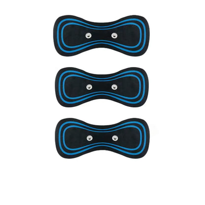Neck Massage Gel Pad Electric EMS Mini Cervical Back Muscle Pain Relief Patch Stimulator Massageador Mat Gel Pad Replace Sticker
