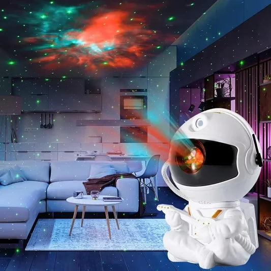 2025 Starry Sky Projector Lamp Decoration Bedroom Room Nebula LED Night Light Children Adult Gift Galaxy Starry Sky Astronaut