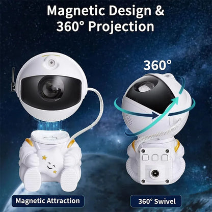 2025 Starry Sky Projector Lamp Decoration Bedroom Room Nebula LED Night Light Children Adult Gift Galaxy Starry Sky Astronaut