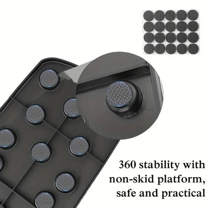 Portable Push up Board Multifunctional Push up Board Kit, Foldable Fitness Equipment Suitable for Chest, Abdominal, Arm/Back Tra