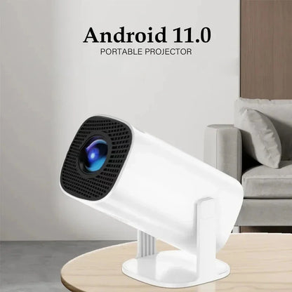2024 4K Projector EU Android 11 Dual Wifi6 200 ANSI Allwinner H713 BT5.0 1080P 1280*720P Home Cinema Outdoor Portable Projetors