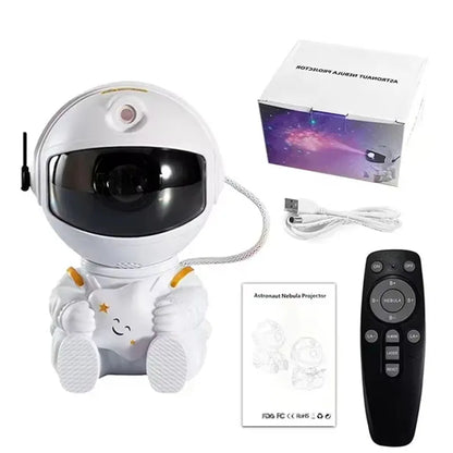 2025 Starry Sky Projector Lamp Decoration Bedroom Room Nebula LED Night Light Children Adult Gift Galaxy Starry Sky Astronaut