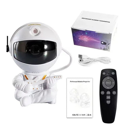 2025 Starry Sky Projector Lamp Decoration Bedroom Room Nebula LED Night Light Children Adult Gift Galaxy Starry Sky Astronaut